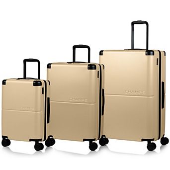 Champs Earth Collection 3 pc Hardside Spinner Luggage Set
