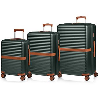 Champs Vintage II 3 pc Hardside Spinner Luggage Set