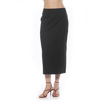 Women's ALEXIA ADMOR Ginni Mid Waist Column Maxi Skirt