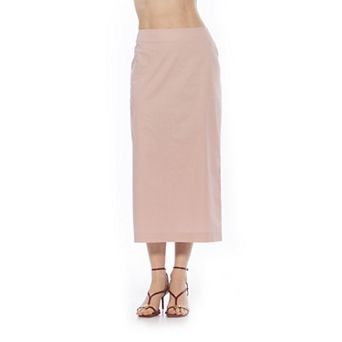Women's ALEXIA ADMOR Ginni Mid Waist Column Maxi Skirt