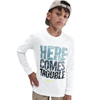 Boys Nike Long Sleeve Tee Sport