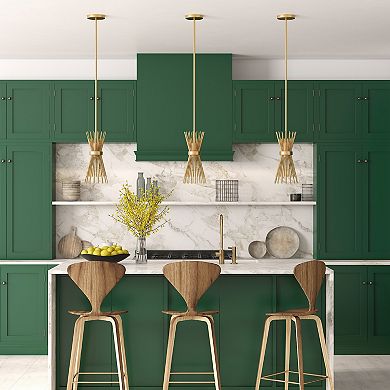 Finley & Sloane Andromeda 7-in. Wide Starburst Pendant Light