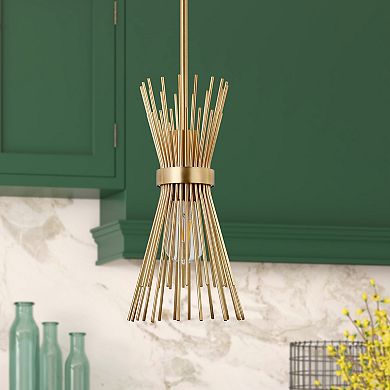 Finley & Sloane Andromeda 7-in. Wide Starburst Pendant Light