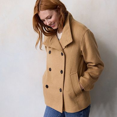 Women's LC Lauren Conrad Double-Breasted Coat