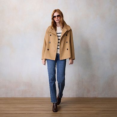 Women's LC Lauren Conrad Double-Breasted Coat