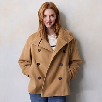 Women's LC Lauren Conrad Double-Breasted Coat