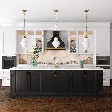 Finley & Sloane Pendant Light with Glass Shade