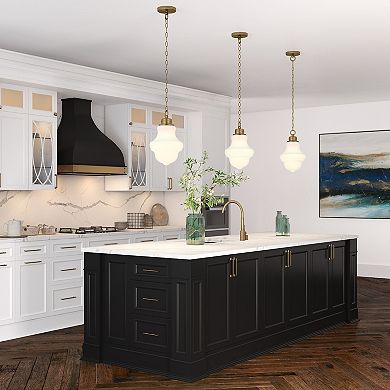 Finley & Sloane Pendant Light with Glass Shade