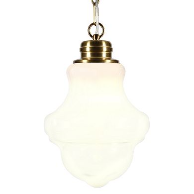 Finley & Sloane Pendant Light with Glass Shade