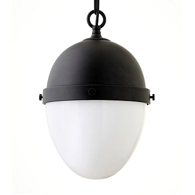 Finley & Sloane Aurelia 9-in. Wide Pendant Light Fixture with Glass Shade