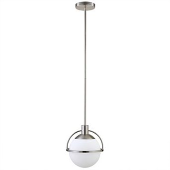 Finley & Sloane Cieonna Wide Glass Shade Pendant Light Fixture