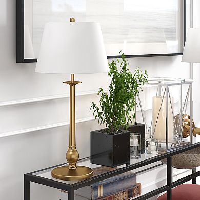 Finley & Sloane Wilmer 28-in. Tall Table Lamp with Fabric Shade