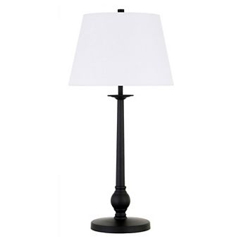 Finley & Sloane Wilmer 28 in Tall Table Lamp with Fabric Shade
