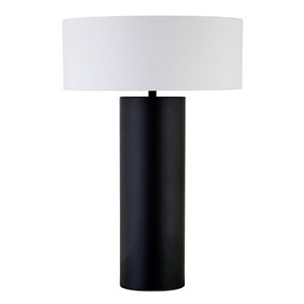 Finley & Sloane 24 in Tall Table Lamp with Fabric Shade