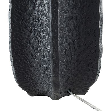 Finley & Sloane Turbida 24-in. Tall Table Lamp & Fabric Shade Decorative Lighting