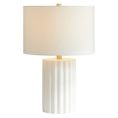 Finley & Sloane Seren 23-in. Tall Table Lamp with Fabric Shade