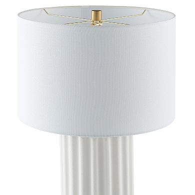 Finley & Sloane Seren 23-in. Tall Table Lamp with Fabric Shade