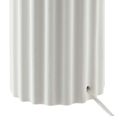 Finley & Sloane Seren 23-in. Tall Table Lamp with Fabric Shade