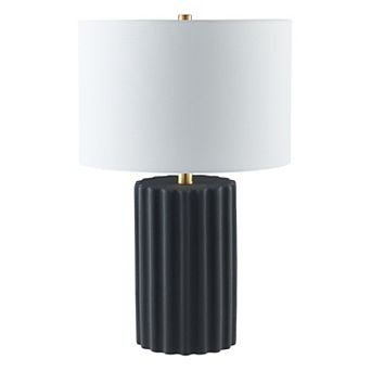 Finley & Sloane Seren 23 in Tall Table Lamp with Fabric Shade