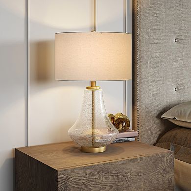 Finley & Sloane Lagos 23-in. Tall Table Lamp with Fabric Shade