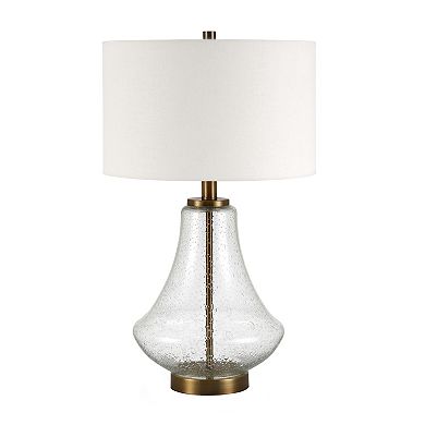 Finley & Sloane Lagos 23-in. Tall Table Lamp with Fabric Shade