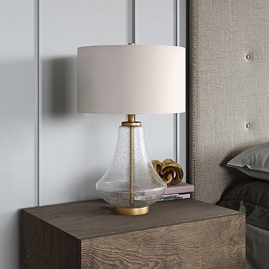 Finley & Sloane Lagos 23-in. Tall Table Lamp with Fabric Shade