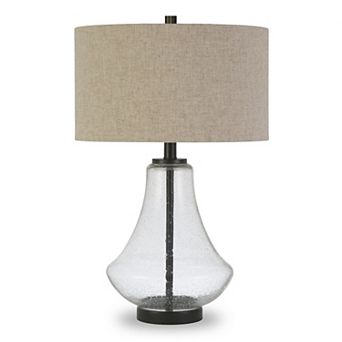 Finley & Sloane Lagos 23 in Tall Table Lamp with Fabric Shade