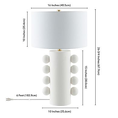 Finley & Sloane 27-in. Ceramic Table Lamp