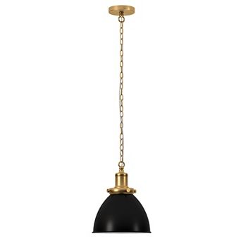 Finley & Sloane Elodie 12-inch Wide Metal Shade Light Fixture