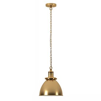 Finley & Sloane Elodie 12-inch Wide Metal Shade Light Fixture