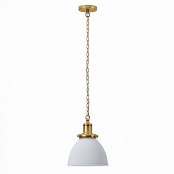 Finley & Sloane Elodie 12-inch Wide Metal Shade Light Fixture