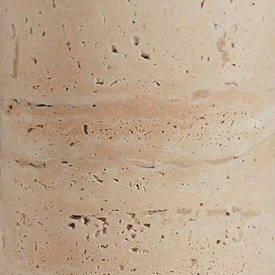 Finley & Sloane Corbett 29-in. Tall Natural Travertine Table Lamp