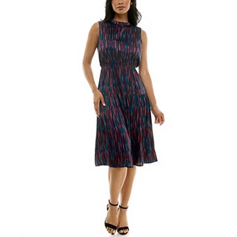 Women's Nina Leonard Dress With Bow Back
