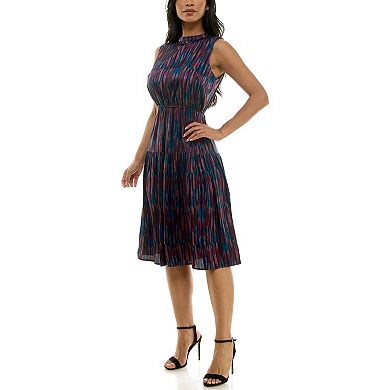 Women's Nina Leonard Dress With Bow Back