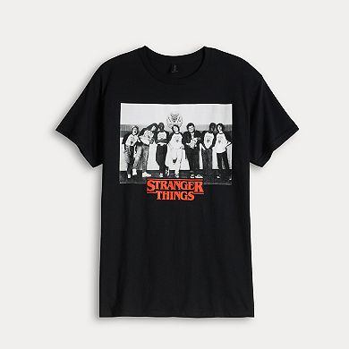 Men's Stranger Things Vintage Portrait Hellfire Club 1986 Graphic Tee
