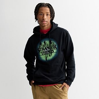 Men's Stranger Things Logo Graphic Hoodie