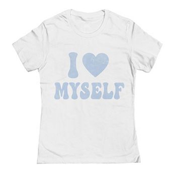 Juniors' Grayson Threads The Label I Love Myself Graphic Tee