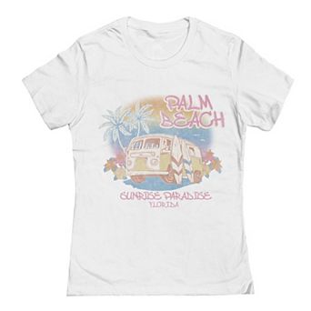 Juniors' Grayson Threads The Label Palm Beach Graphic Tee