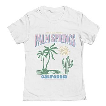 Juniors' Grayson Threads The Label Palm Springs Graphic Tee