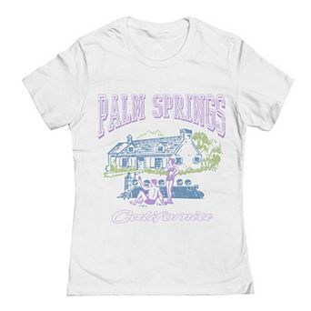 Juniors' Grayson Threads The Label Palm Springs Graphic Tee