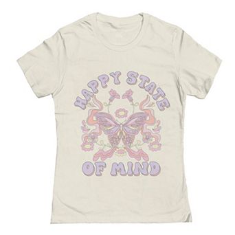 Juniors' Grayson Threads The Label Happy State Of Mind Graphic Tee
