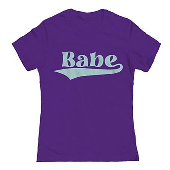 Juniors' Grayson Threads The Label Babe Script Graphic Tee