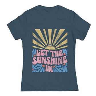 Juniors' Grayson Threads The Label Let The Sunshine In Graphic Tee