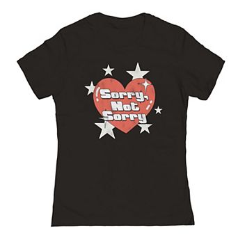 Juniors' Grayson Threads The Label SORRY Graphic Tee
