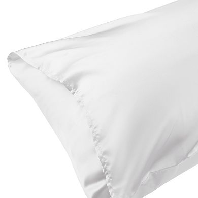 Satin Pillowcase Set of 4 Soft for Skin with Envelope Closure, Standard (20"x26")