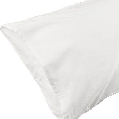Cotton Pillowcases Covers with Envelope Closure Set of 4, Queen (20"x30")