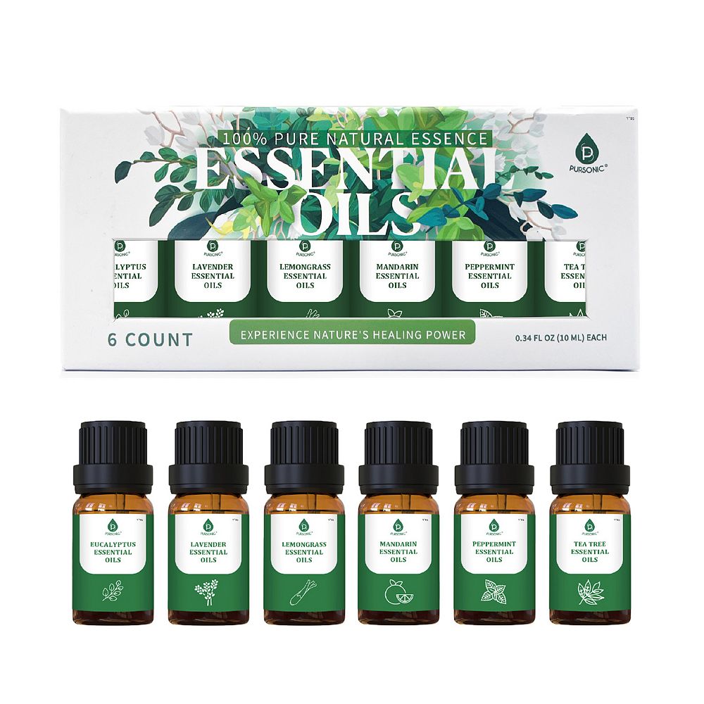 100% Pure Natural Essence Essential Oils Collection Aromatherapy