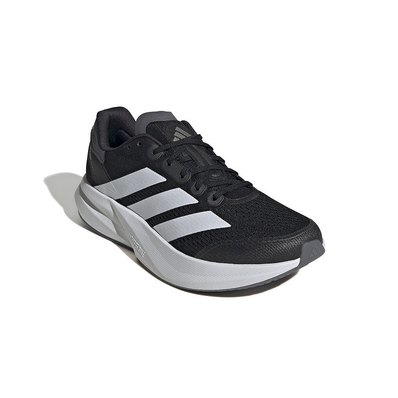 adidas Duramo Speed Men's Running Shoes, Size: 10, Black White Gray