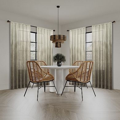 Indigo Road by Egypt Sherrod Correo Gradient Ombre Semi-Sheer Curtain Panel