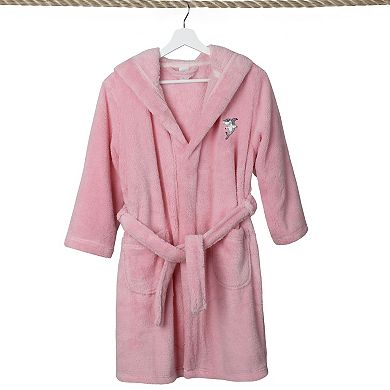 Kids Linum Home Textiles Shark Super Plush Double Brushed Hooded Bathrobe